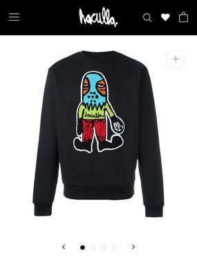 Rare Genuine “Bite Me” Haculla Designer Sweatshirt